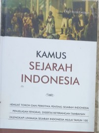 Image of Kamus Sejarah Indonesia